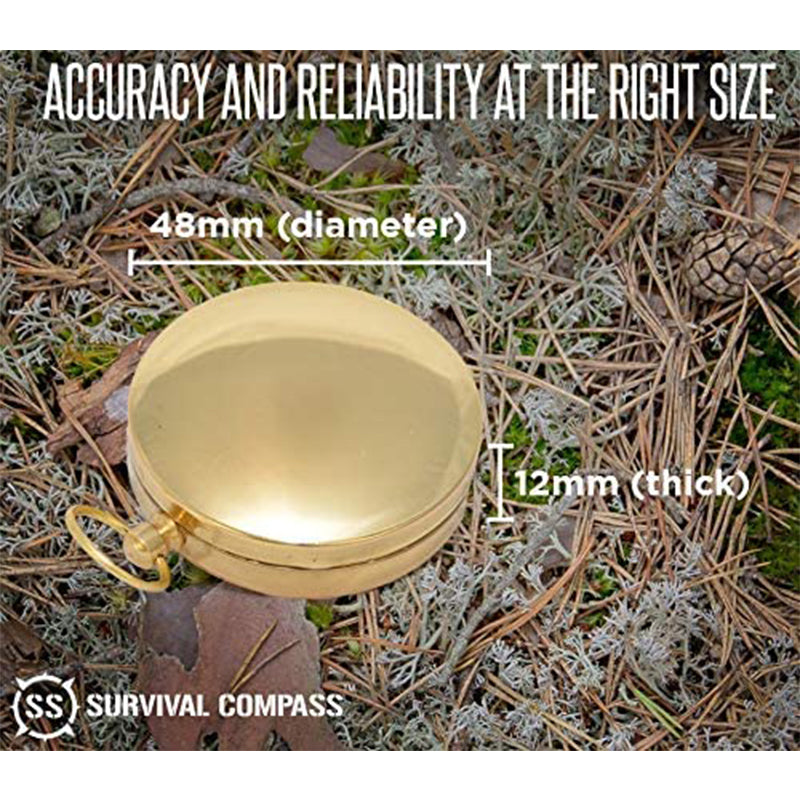 Glow in the Dark Military Compass