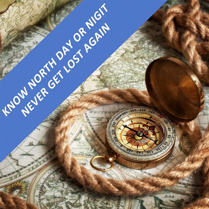 Glow in the Dark Military Compass